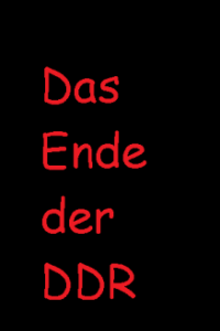 Cover Das Ende der DDR, Poster, HD