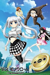 Miss Monochrome The Animation Cover, Poster, Miss Monochrome The Animation